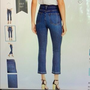 Veronica Beard Carly High-Rise Denim